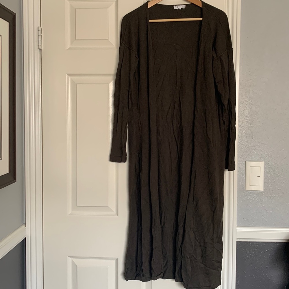 Cotton On Long Cardigan with Side Slit